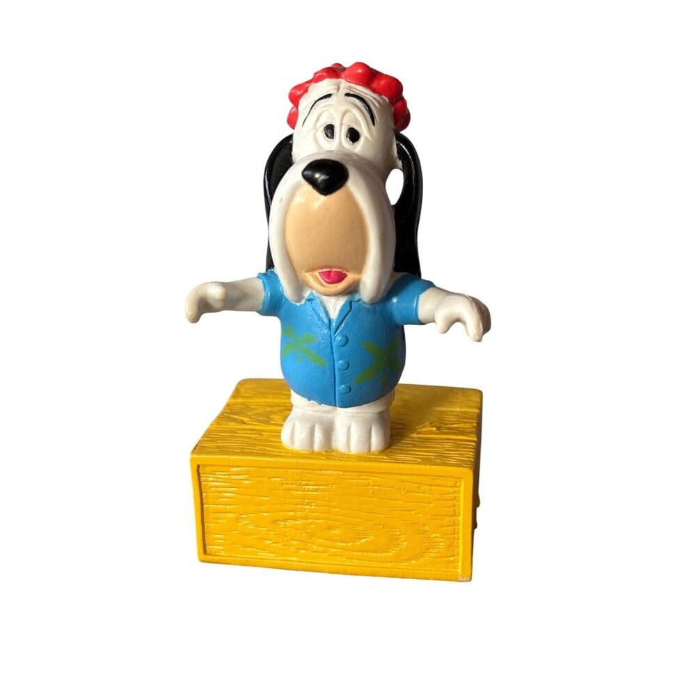 Vintage 1989 Droopy Dog Figurine Turner Entertainment McDonalds Happy Meal Toy